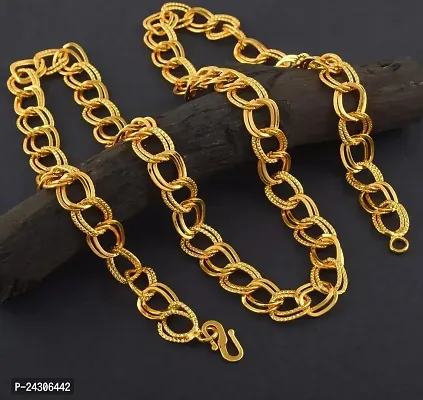 Gold Plated Curb Chain for Men