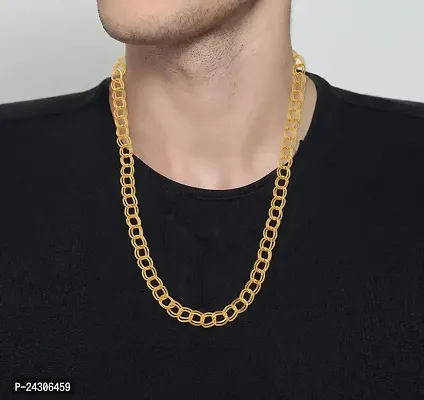 Gold Plated Curb Chain for Men-thumb0