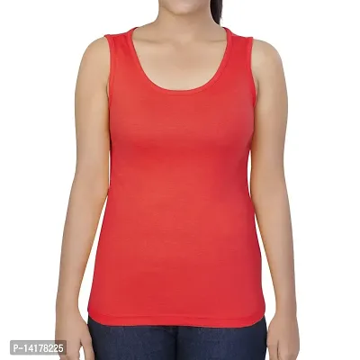 HUETRAP Women's Shocking Pink Tank Top-thumb2