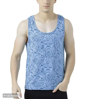 HUETRAP Mens Facets of Life Sleeveless Tees-thumb0