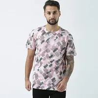 HUETRAP Mens Unleash Your Magic - Round Neck Camouflage Printed T-Shirt-thumb1