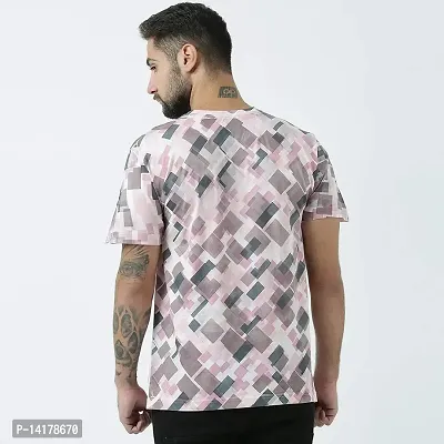 HUETRAP Mens Unleash Your Magic - Round Neck Camouflage Printed T-Shirt-thumb3