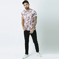 HUETRAP Mens Unleash Your Magic - Round Neck Camouflage Printed T-Shirt-thumb3