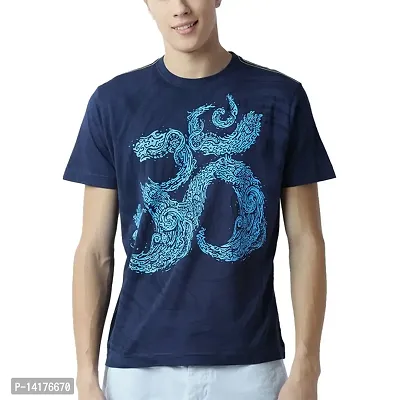 HUETRAP Men's Om Printed T Shirt-thumb0