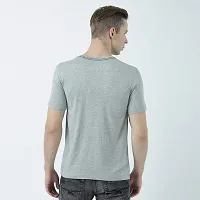 HUETRAP Mens Stay Natural Round Neck Tshirt-thumb2