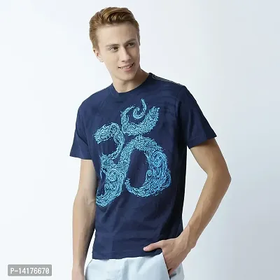 HUETRAP Men's Om Printed T Shirt-thumb4