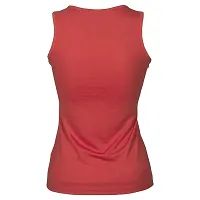 HUETRAP Women's Shocking Pink Tank Top-thumb3