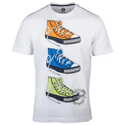 HUETRAP Men's Top Up Shoes Tee