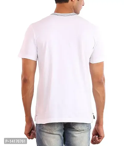 HUETRAP Men's Top Up Shoes White Tee-thumb4