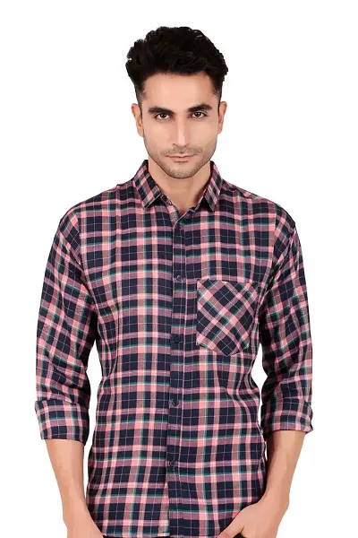 Stylish Checked Shirt For Mens