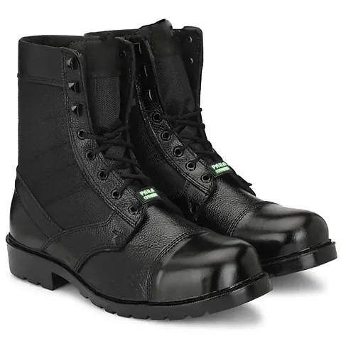 Kalibar Leather Combat Army Boot Shoes for Men/Army Shoes/Combat Boots for Men Light Weight Shoe /DMS Shoes Boots for Men
