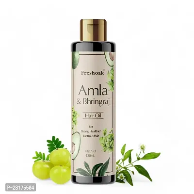 Amla  Bhringraj Hair Oil Promotes Hair Growth  Reduce Hair Fall  -  120ML-thumb3