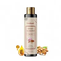 Sweet Almond Hair Oil For Hair Fall Control  Hair Growth - 120ML-thumb4