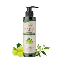 Freshoak Amla  Bhringraj Shampoo Hair Cleanser for Nourishing, Smooth  Soft Hair  Pack of 2 - 200ml-thumb1