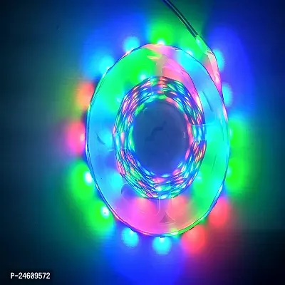 4 Meter Waterproof Multi-Color Rgb Led Strip Light With Remote Control Wireless Color Changing Cove Light For Bedroom, Ceiling, Kitchen, Tv Backlight, Multicolor