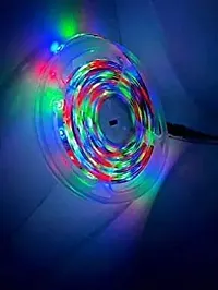 DAYBETTER? 5 Meter Led Strip Lights Waterproof Led Light Strip with Bright RGB Color Changing Light Strip with 24 Keys Ir Remote Controller and Supply for Home (Multicolor) | NW-C-32-thumb2