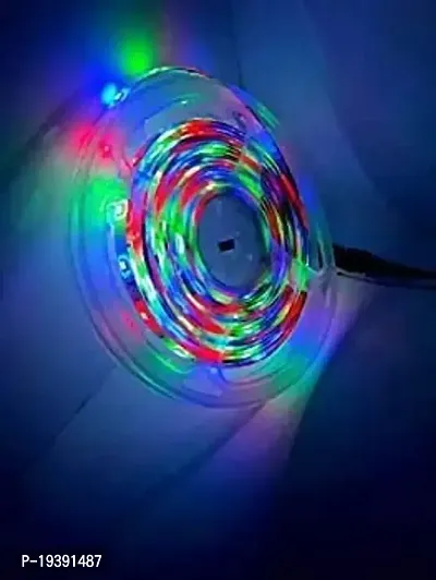 DAYBETTER? 5 Meter Led Strip Lights Waterproof Led Light Strip with Bright RGB Color Changing Light Strip with 24 Keys Ir Remote Controller and Supply for Home (Multicolor) | NW-C-32-thumb3