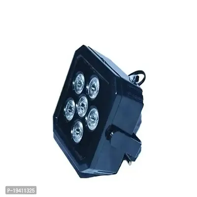 DAYBETTER? DJ LED Par Flood Light with 6 LED for Home Party Festival Lighting with 24 Key Remote Control Disco Stage Light DJ (Multicolor) | VD-P-25-thumb2