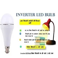 DAYBETTER? 9 Watt Inverter Bulb LED Bulb Light Rechargeable Emergency , AC/DC Bulb Color White, B22 Cap , 1pcs | VD-C-27-thumb1