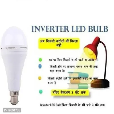 DAYBETTER? 9 Watt Inverter Bulb LED Bulb Light Rechargeable Emergency , AC/DC Bulb Color White, B22 Cap , 1pcs | VD-C-27-thumb2