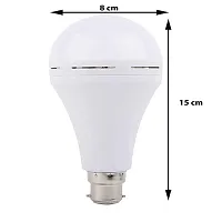 DAYBETTER? 9 Watt Inverter Bulb LED Bulb Light Rechargeable Emergency, AC/DC Bulb Color White, B22 Cap, 1pcs | VD-S-27-thumb2
