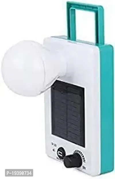 DAYBETTER? Rechargeable with Solar Panel 12 Watt Bright White Light LED Bulb and Electric Charging for Emergency