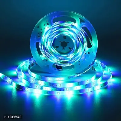DAYBETTER? 5 Meter Led Strip Lights Waterproof Led Light Strip with Bright RGB Color Changing Light Strip with 24 Keys Ir Remote Controller and Supply for Home (Multicolor) | VD-C-32-thumb5