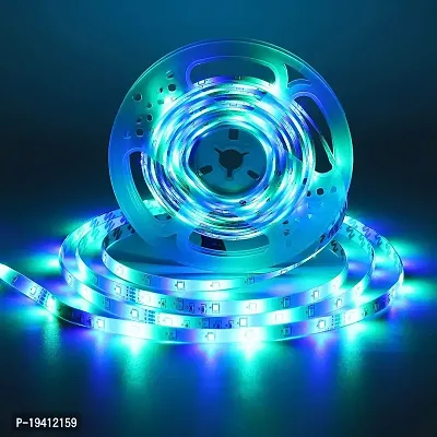 DAYBETTER? 5 Meter Led Strip Lights Waterproof Led Light Strip with Bright RGB Color Changing Light Strip with 24 Keys Ir Remote Controller and Supply for Home (Multicolor) | VD-J-32-thumb5