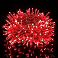DAYBETTER? 15 Meter 30 LED Decorative Pixel Led String/Rice Light | 36 Feet Single Colour Diwali Still Led Ladi String Light for Home Decor, Christmas, Diwali and Festive Decoration (Red) DA-36-thumb1