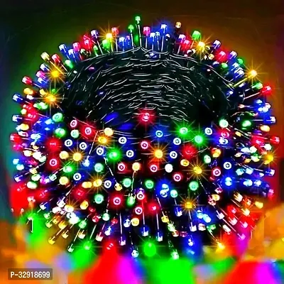 13 METER String rice Light with 7 Color Changing modes Multicolour led Bulbs for Diwali, Christmas, Home Decoration Anniversary, Birthday Party, Diwali, Holi, Christmas Decoration, Diwali Rice Lights MULTI COLOR HOME DECORATION TAR-28-thumb0