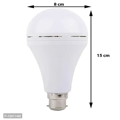 DAYBETTER? 9 Watt Inverter Bulb LED Bulb Light Rechargeable Emergency, AC/DC Bulb Color White, B22 Cap, 1pcs | NW-C-27-thumb3