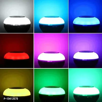DAYBETTER? Bluetooth Speaker Music Bulb Light with Remote 3 in 1 12W Led Bulb with Bulb B22 + RGB Light Ball Bulb Colorful with Remote Control for Home, Bedroom, Living Room, Decoration(1) | VD-J-15-thumb3