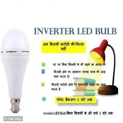 DAYBETTER? 9 Watt Inverter Bulb LED Bulb Light Rechargeable Emergency, AC/DC Bulb Color White, B22 Cap, 1pcs | VD-S-27-thumb2