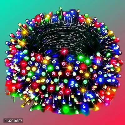 13 METER String rice Light with 7 Color Changing modes Multicolour led Bulbs for Diwali, Christmas, Home Decoration Anniversary, Birthday Party, Diwali, Holi, Christmas Decoration, Diwali Rice Lights MULTI COLOR HOME DECORATION TAR-26-thumb0