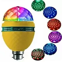 360 Degree Rotating Led Crystal Bulb Magic Disco Led Light,Led Rotating Bulb Light Lamp For Party-Home-Diwali Decoration-thumb1