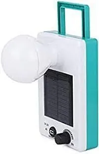 DAYBETTER? Rechargeable with Solar Panel 12 Watt Bright White Light LED Bulb and Electric Charging for Emergency NW=A-thumb1