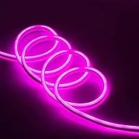 DAYBETTER? Neon Rope Light Silicon DC Light (5 Meter/16.4 Feet) or Indoor and Outdoor Flexible Waterproof Decorative Light with 12v DC Adapter Include- Pink | VD-T-17-thumb1