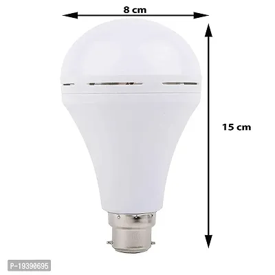 DAYBETTER? 9 Watt Inverter Bulb LED Bulb Light Rechargeable Emergency , AC/DC Bulb Color White, B22 Cap , 1pcs | VD-U-27-thumb3