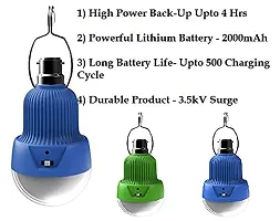 DAYBETTER? 15 Watt Inverter Rechargeable Emergency Bulb LED Bulb Extra Bright Light AC / DC for Home, Long Battery Life Upto 4 H | VD-E-11-thumb2