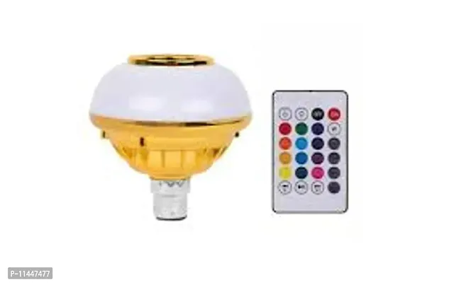DAYBETTER Bluetooth Speaker Music Bulb Light with Remote 3 in 1 12W Led Bulb with Bulb B22 + RGB Light Ball Bulb Colorful with Remote C | VD-X-15