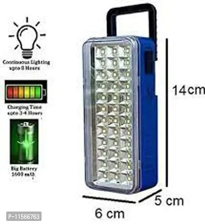 DAYBETTER  Solar High-Bright 36 LED Light with Android Charging Support Rechargeable LED Emergency Light (36 LED+ Solar) - 7.80 Watts, Multicolor, Rectangular-thumb0