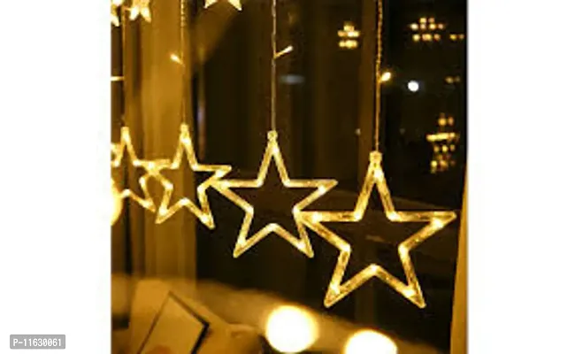 DAYBETTER&reg; Star Curtain Lights 12 Stars,138 String Led Light 2.5 Meter for Christmas Decorati | NW-C-23