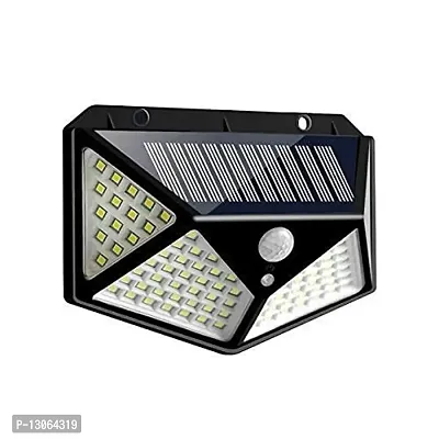 DAYBETTER 100 LED Bright Outdoor Security Lights with Motion Sensor Solar Powered Wireless Waterproof Night Spotlight for Outdoor/Garden Wall, Solar Lights for Home-thumb0