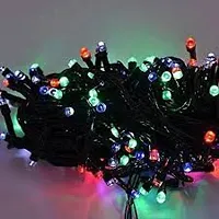 DAYBETTER 30 Meter 120 LED Decorative Pixel Led String Light | 36 Feet Single COLOR Diwali Still Led Ladi String Light for Home Decor, Christmas, Diwali and Festive Decoration Power Pixel (MULTICOLOR)-thumb1