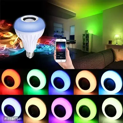 DAYBETTER Bluetooth Speaker Music Bulb Light with Remote 3 in 1 12W Led Bulb with Bulb B22 + RGB Light Ball Bulb Colorful with Remote C | VD-X-15-thumb4