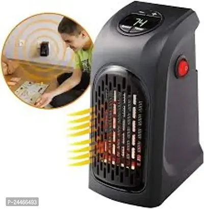 Small Electric Handy Room Heater Compact Plug-in, The Wall Outlet Space Heater 400Watts, Handy Air Warmer-thumb2