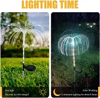 DAYBETTERreg; Jellyfish Solar Garden Lights | 7 Color LED Jellyfish Shape | Fiber Outdoor Pathway Waterproof Solar String Lights Decoration for Yard Garden | Balcony (Multi-Color) (Pack OF2)-thumb2