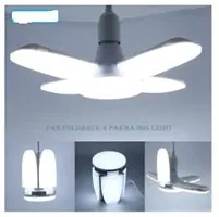 Bulb Lamp B22 Foldable Light 25W 4-Leaf Fan Blade Bright LED Bulb with Angle Adjustable Home Ceiling Lights Home Decorations-thumb1