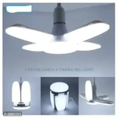 Bulb Lamp B22 Foldable Light 25W 4-Leaf Fan Blade Bright LED Bulb with Angle Adjustable Home Ceiling Lights Home Decorations-thumb2
