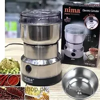 Nima Mixer Grinder Mini Stainless Steel Coffee Spice Nuts Grains Bean Grinder Mixer (NOT Use Liquid)(300 ml Jar) wet grinder-thumb3